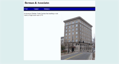 Desktop Screenshot of garybermanlaw.com